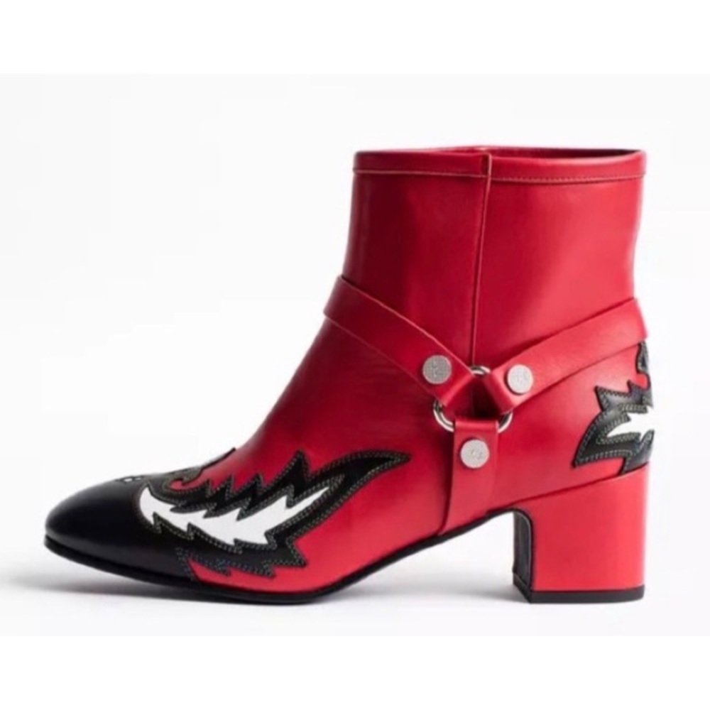 Zadig & Voltaire | trouble flame ankle boots